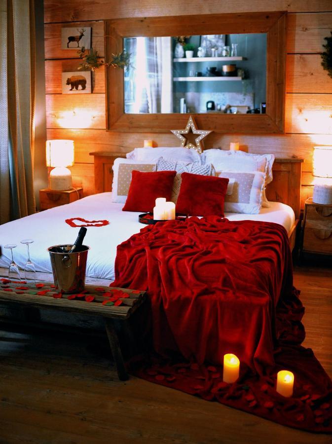 Le Chalet Romantique En Montagne, Spa, Ecran Cinema, Lit King Size, Day Use, 5Min Centre Évreux Exterior foto